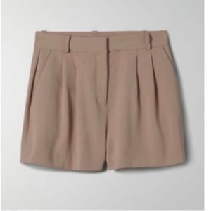 Aritzia Babaton Kennedy Short in Natural Tan